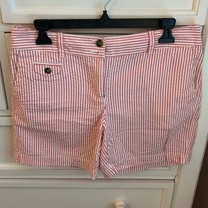 Loft size 4 striped shorts